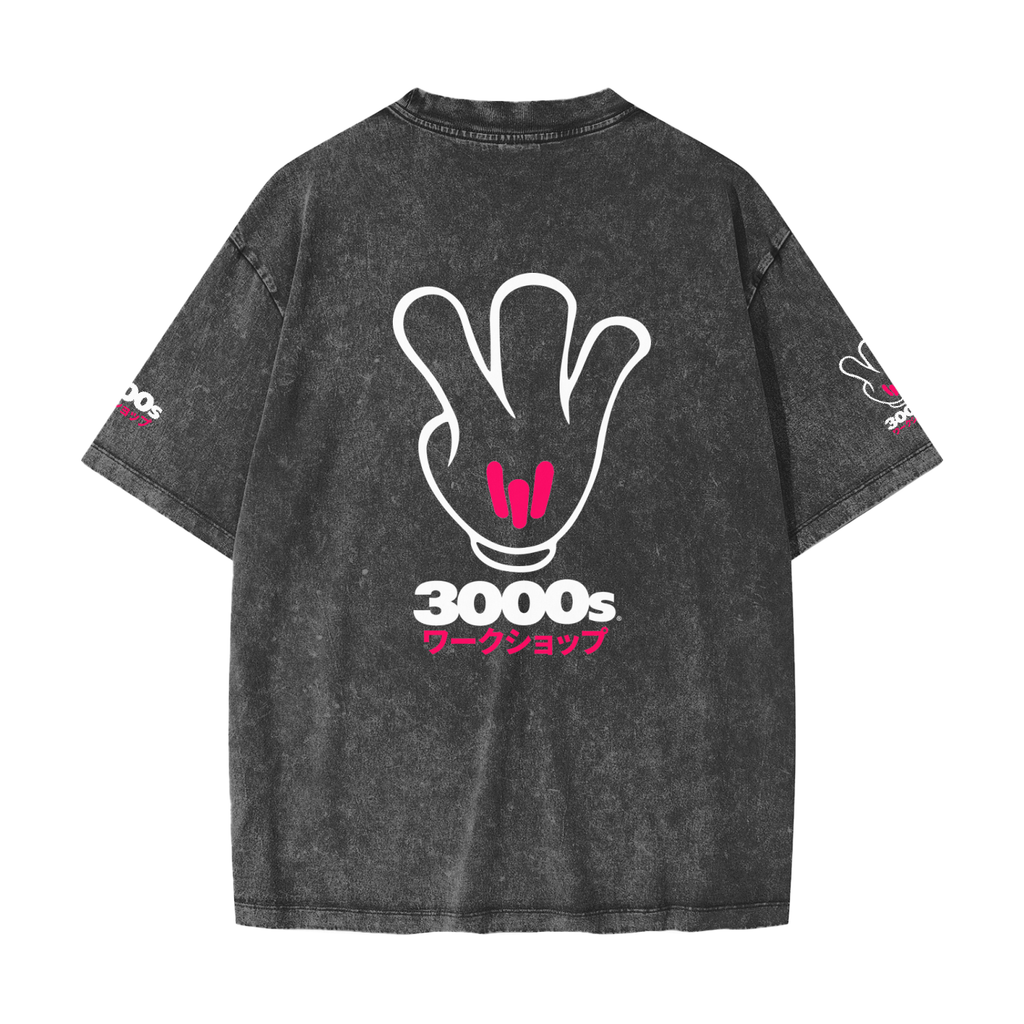 Heavyweight Snow Washed T-Shirt